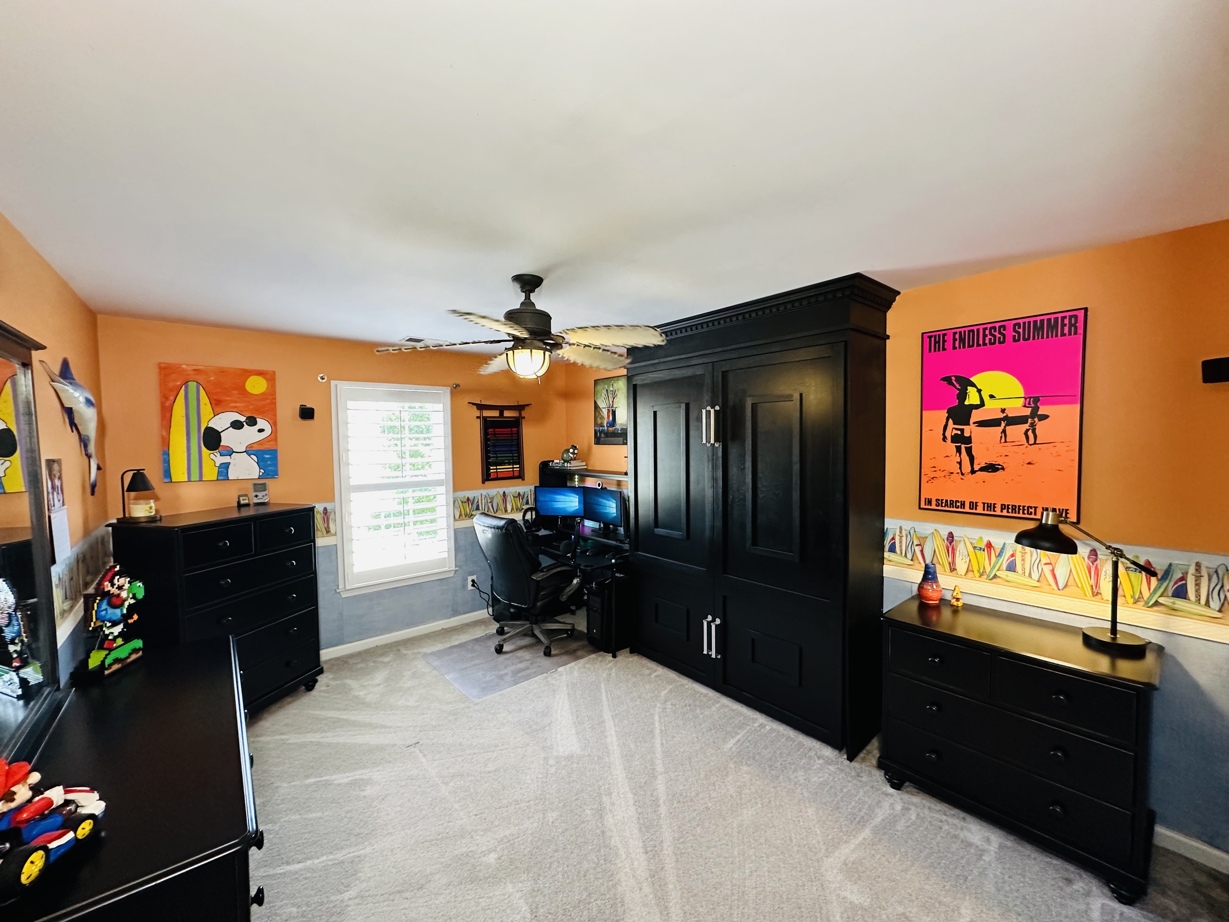 Bedroom 2 — Murphy Bed & Office