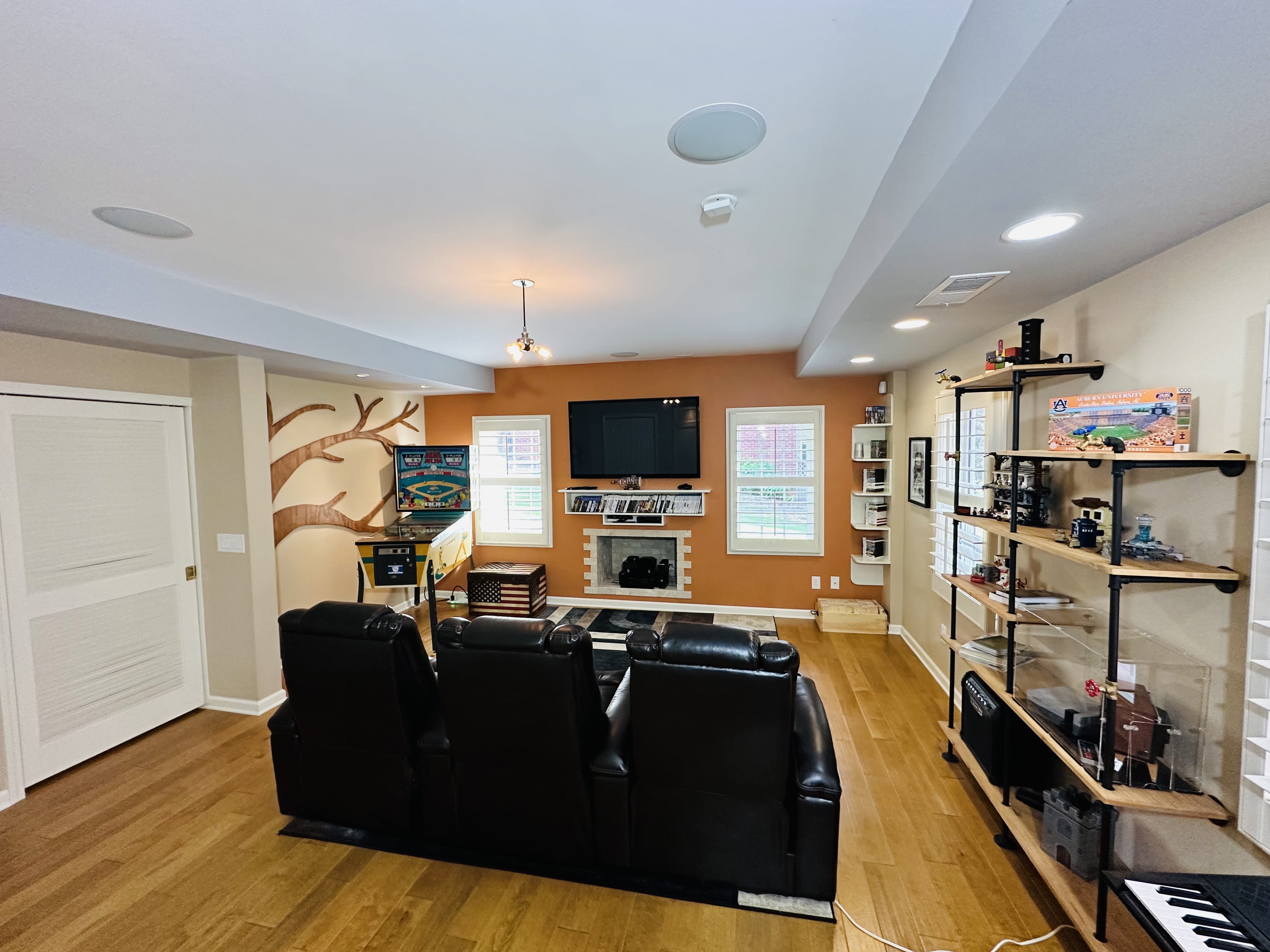 Rec Room — Seating & Shelving