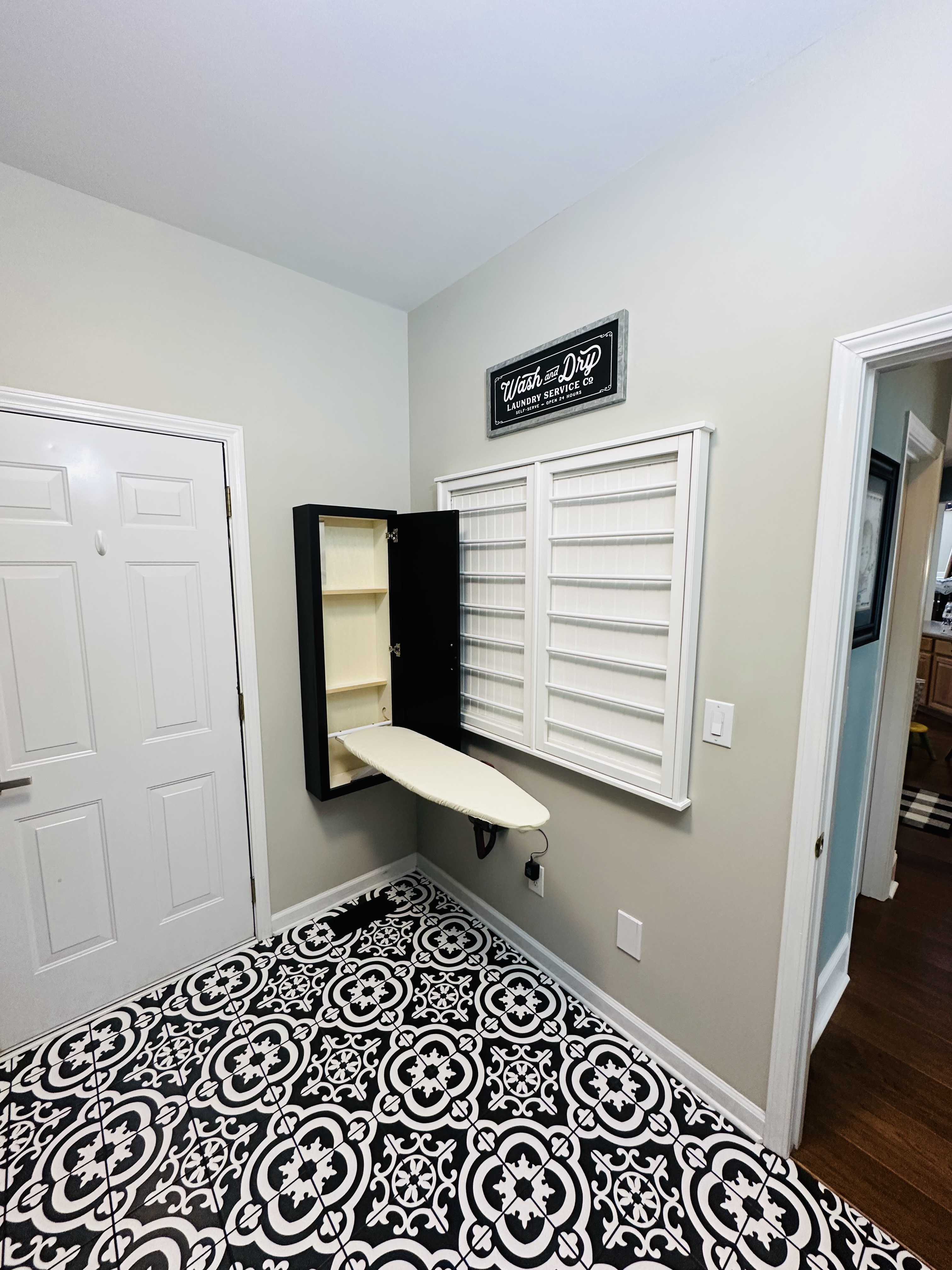 Laundry Room — Ironing Station