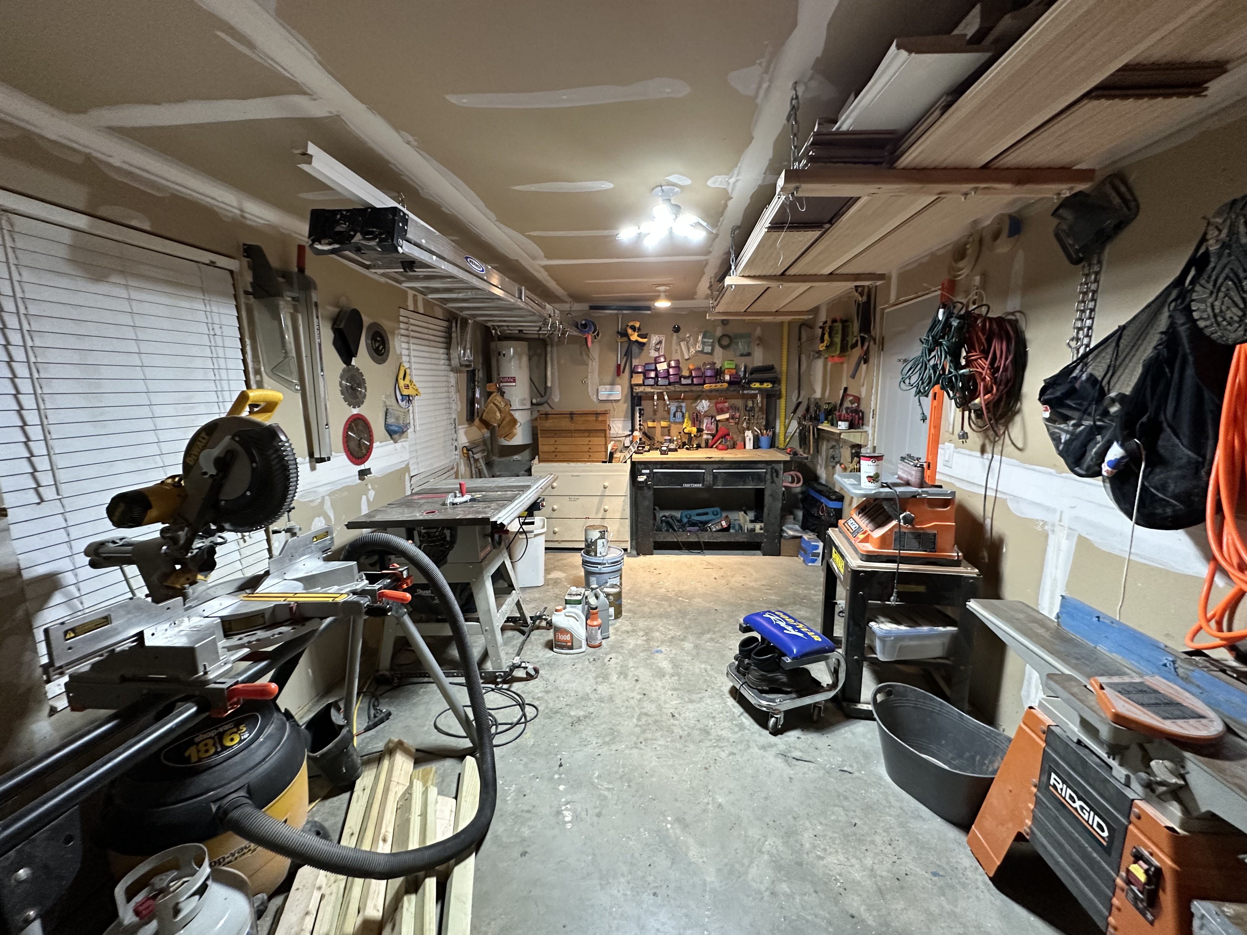 Basement Workshop — 300 Sq Ft
